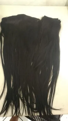 Cabelo humano Liso 300 gm 70 cm 800