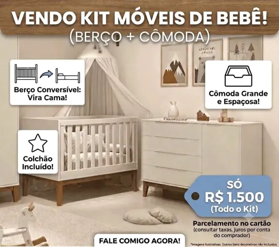 Kit de Móveis para Bebê!