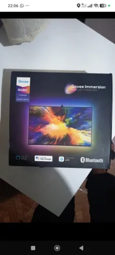 Govee Immersion RGBIC LED TV Backlight (modelo H6199),