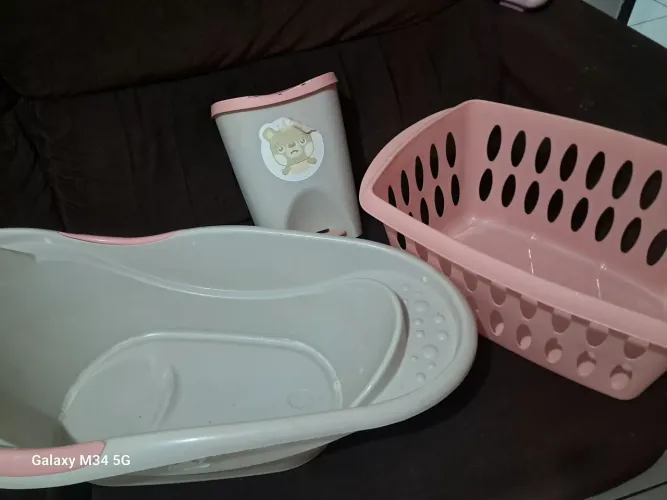 Kit banheira e tapete de atividades