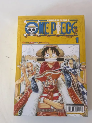 Mangá One Piece Edição 3 em 1 vol. 1
