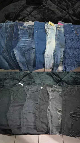 Lote de calças jeans