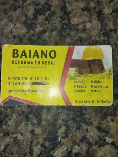 Pedreiro em geral do alicerce ao acabamento 