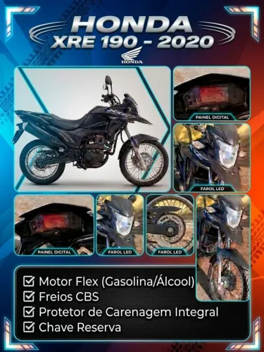 HONDA XRE 190 ABS (2020)