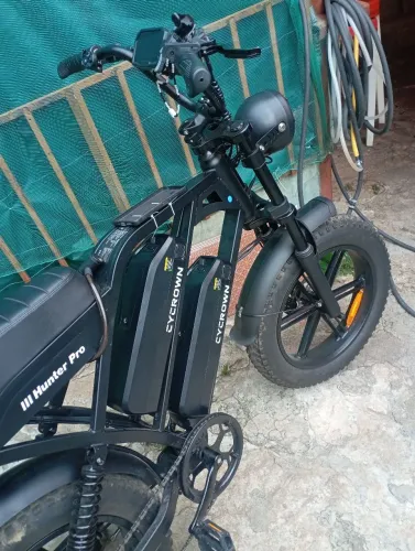 Bicicleta eletrica Hunter Pro 1000W e 2 baterias