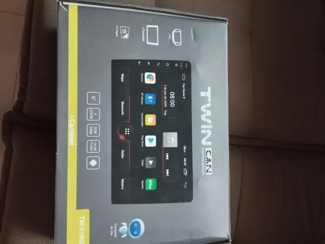 Multimídia twin can 9 Fiat toro