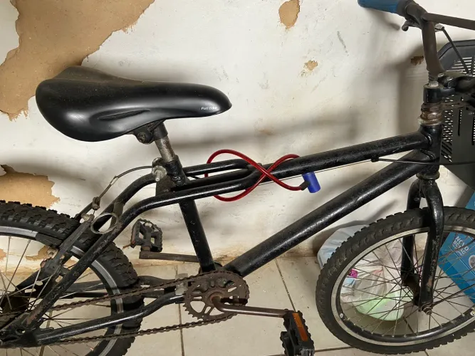 Bicicleta usada para vender