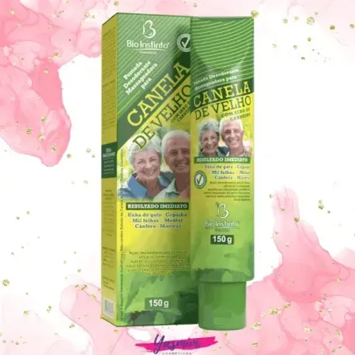 Pomada Canela de Velho 150g - Fórmula Tradicional e Eficaz