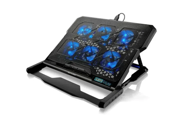 Base de notebook com 6 coolers