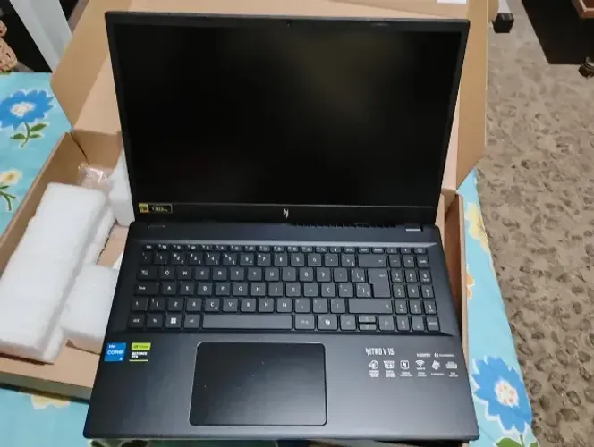Notebook Gamer Acer Nitro ANV15-51-51UZ Intel Ci5 13ªGen 16GB RAM 512GB SSD RTX4050 15.6