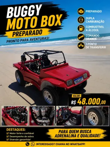 Volkswagen Buggy 1.6 8V Gasolina 2P Manual 1990