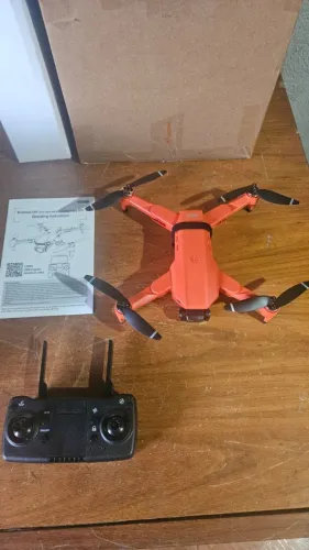 Drone L900 Pro 4K LYZRC Laranja - Motor Brushless, GPS e Controlo Remoto (NOVO)