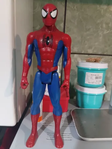 Boneco homem aranha 30cm