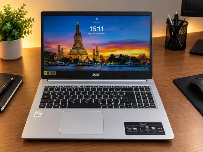Notebook Acer i5 10a SSD 512gb