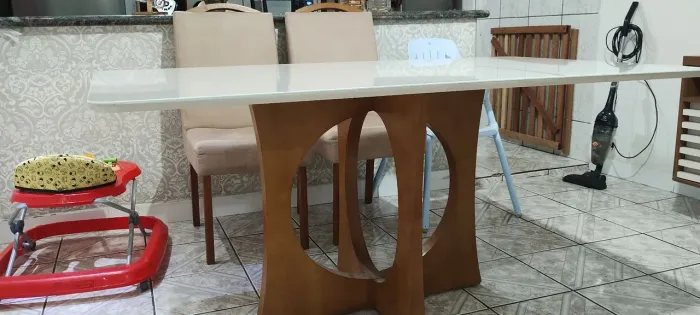 Mesa de vidro