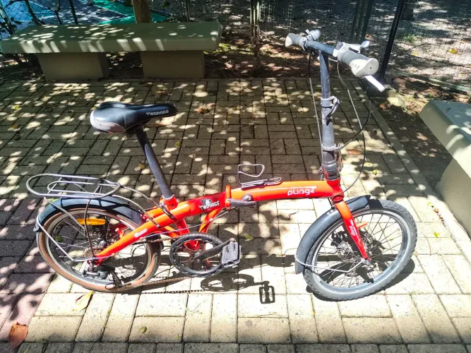 Bicicleta Dobrável Two Dogs Pliage Aro 20