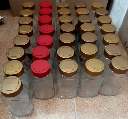 Potes de Vidro para Artesanato ou Outras Utilidades