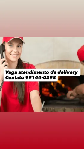 Vaga de atendimento de delivery