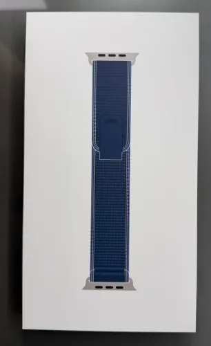 Pulseira Original Apple Watch Ultra Loop Trail Azul - Lacrada (Nova) 
