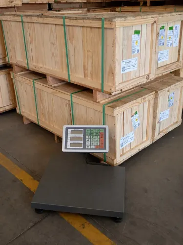 Balança Digital Para Pesar Caixas 700kg Sem Coluna 45x60cm