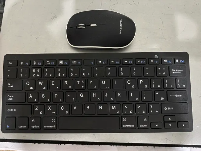 Teclado + mouse Bluetooth 