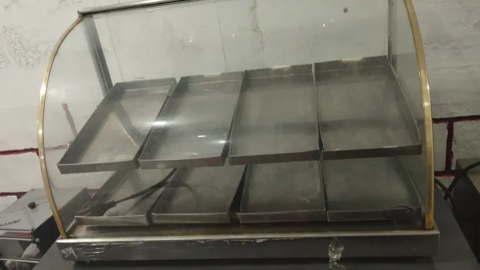Estufa quente para salgados