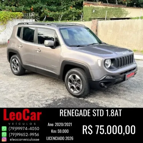 Jeep Renegade STD 1.8 4X2 Flex 16V AUT 2021