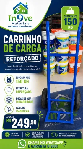 Carrinho de carga 150kg