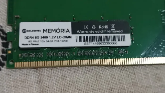 Memoria Ram Goldentec 8GB 2400