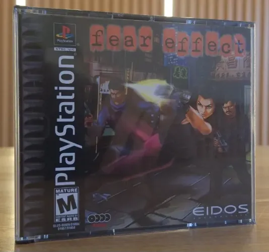 Jogo Fear Effect PS1 Americano Original 