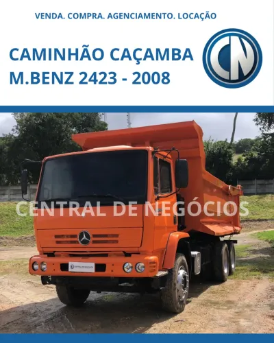 Caminhão Basculante Mercedes Benz 2423K 6X4 - 2008
