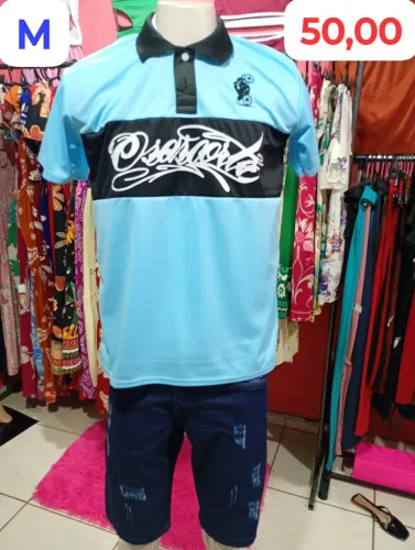 CAMISA GOLA POLO DRY FIT TECIDO COLMÉIA