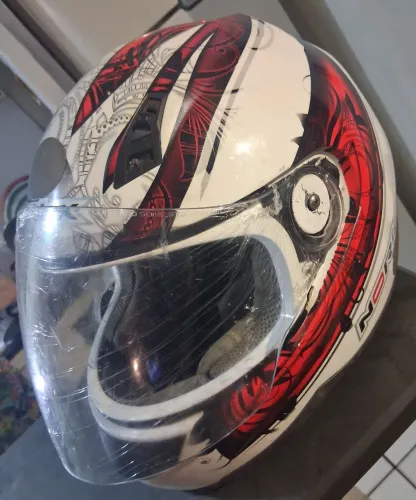 Capacete NoRisk FF391 Tam 60 Esportivo - Viseira Nova!
