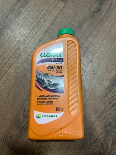 1 Litros Óleo Lubrificante Lubrax Valora Sintético 5w30