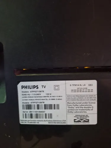Smart tv Philips 47polegadas