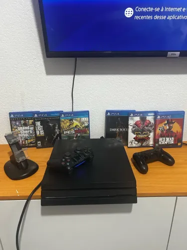 PS4 PRO 1TB COMPLETO ? R$ 2.000
