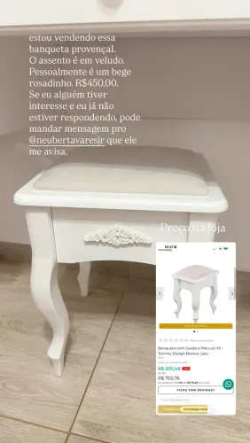 Banqueta provençal