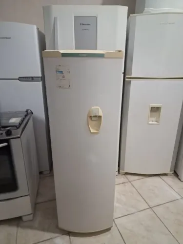 Geladeira consul com agua na porta completa com garantia