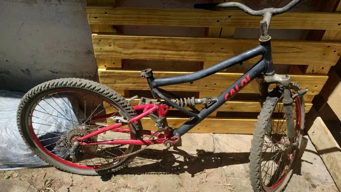 Quadro + Rodas Caloi Shock 24"