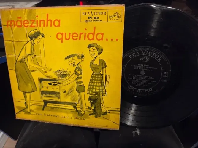 Disco Vinil LP Mãezinha Querida RCA Victor BPL-3045