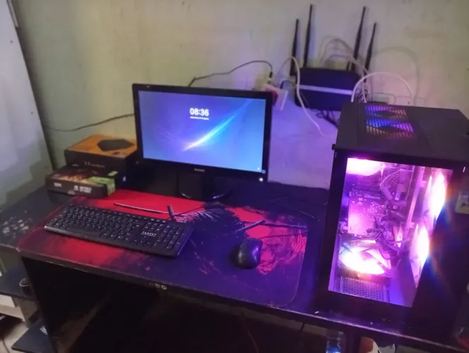 Vendo PC gamer completo, funcionando tudo certinho, (valor a negociar)
