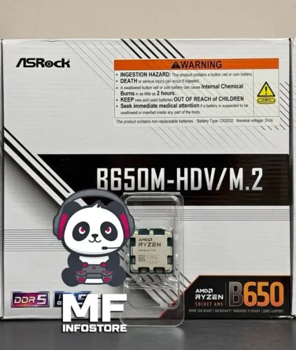 Kit AM5 B650M-HDV ASRock + Ryzen 7 7700