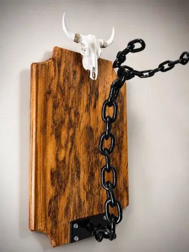 Porta chapéu rústico
