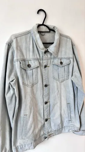 Jaqueta Jeans Azul Tamanho M