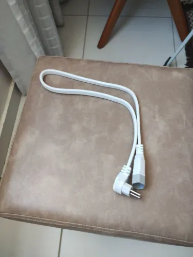 Cordão prolongador 0,8cm 1 tomada 20A branco DANEVA