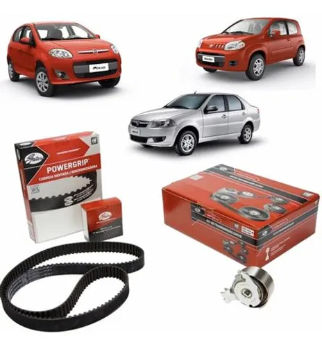Kit Correia e Tensor G Siena Uno Palio Mobi Ideia Doblo Strada