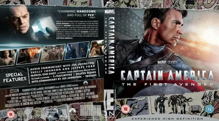 CAPITÃO AMÉRICA FILMES BLU-RAY