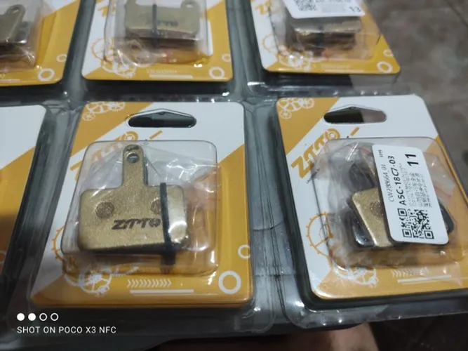 Pastilhas de freio disco ZTTO Shimano mt200 deore top zero Ac cartão