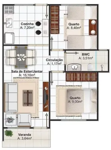 Casa 2 quartos pre fabricada 50 m² R$ 59.900 + frete atendemos RJ, MG, SP, BA e ES
