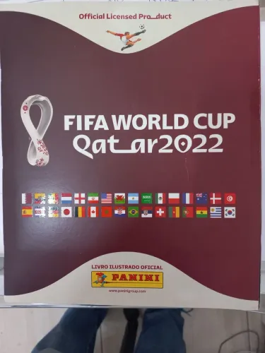 ÁLBUM CAPA MOLE COMPLETO COPA DO MUNDO FIFA QATAR